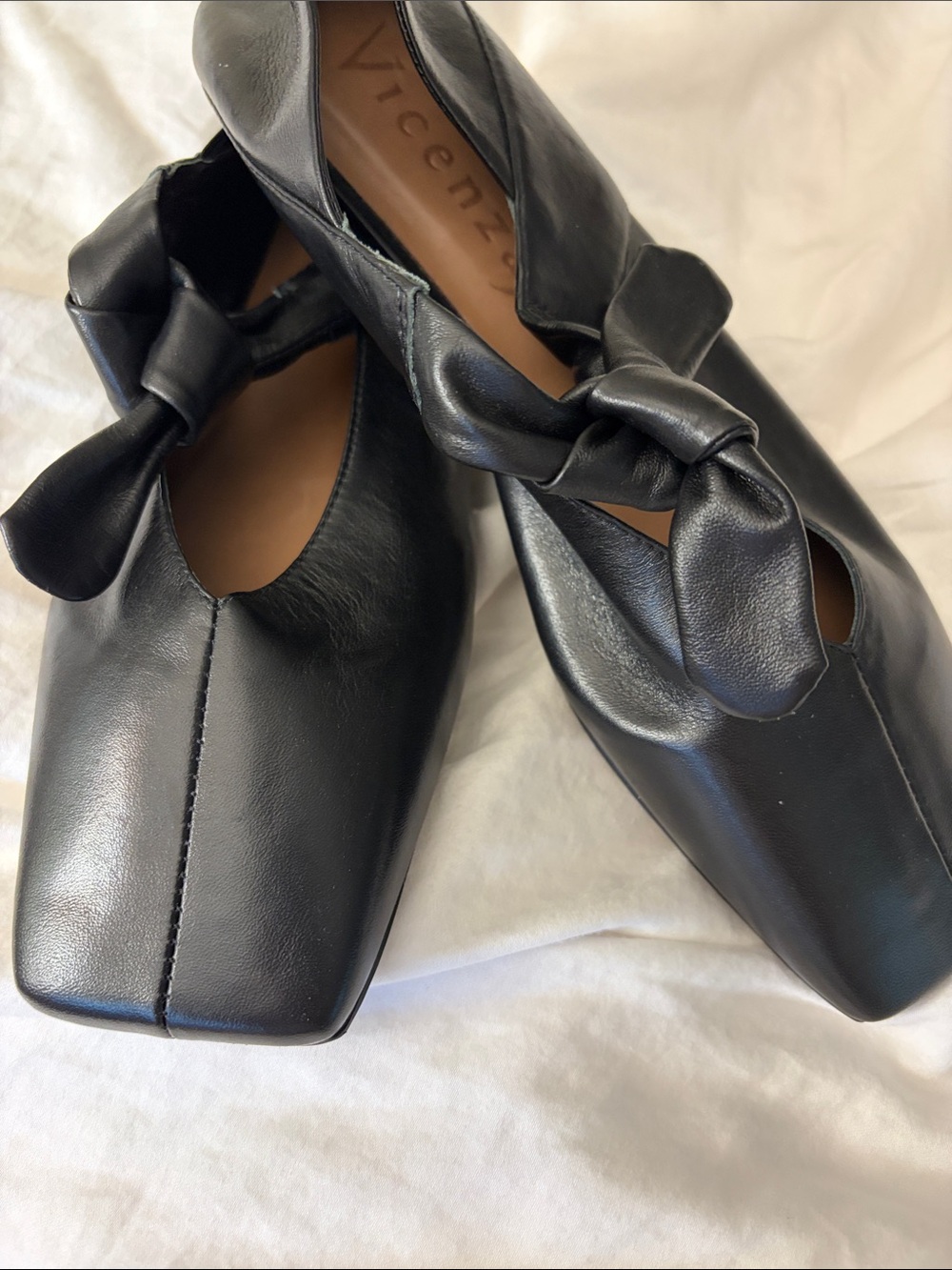 🌶️ Vicenza Leather Mary Jane Ballet Flats NWOT #Trending Sz. 9